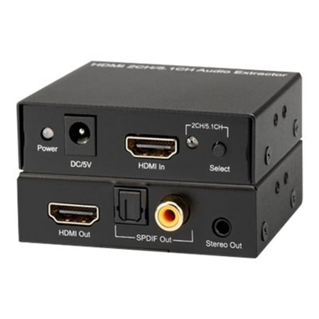 KANEX HAECOAX Pro Audio De-Embedder with 3D Support - HDMI audio signal extractor KANEX HAECOAX Pro Audio De-Embedder with 3D Support - HDMI audio signal extractor