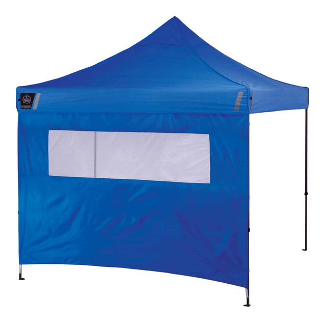 ERGODYNE CORPORATION Ergodyne 12987  SHAX 6092 Heavy-Duty Pop-Up Tent Sidewall, Blue