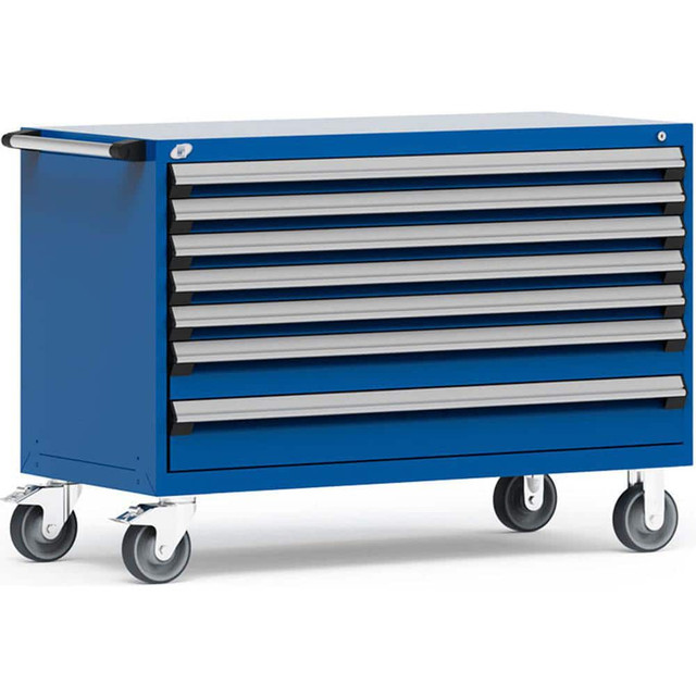 Rousseau Metal R5BJE-3011-055 Steel Tool Roller Cabinet: 7 Drawers