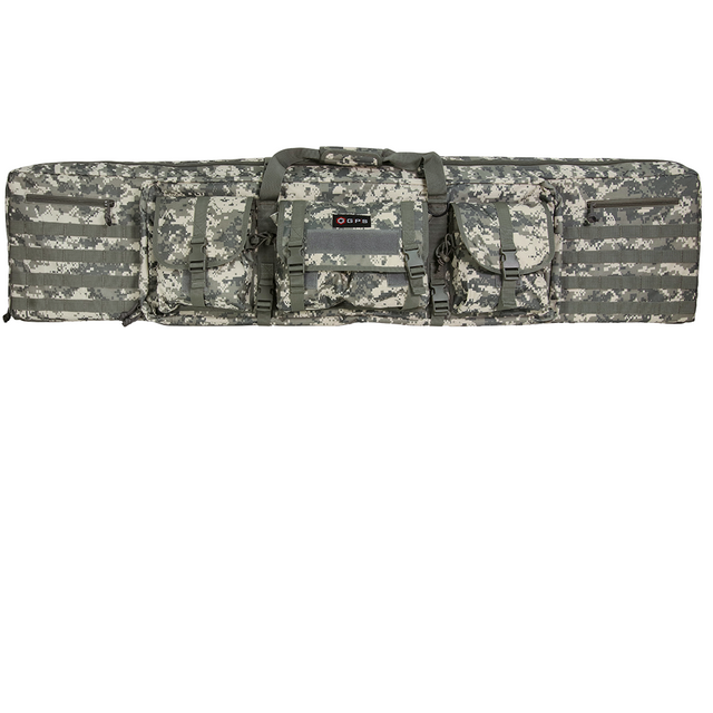 GPS GPS-DRC55-ACU Double Rifle Case