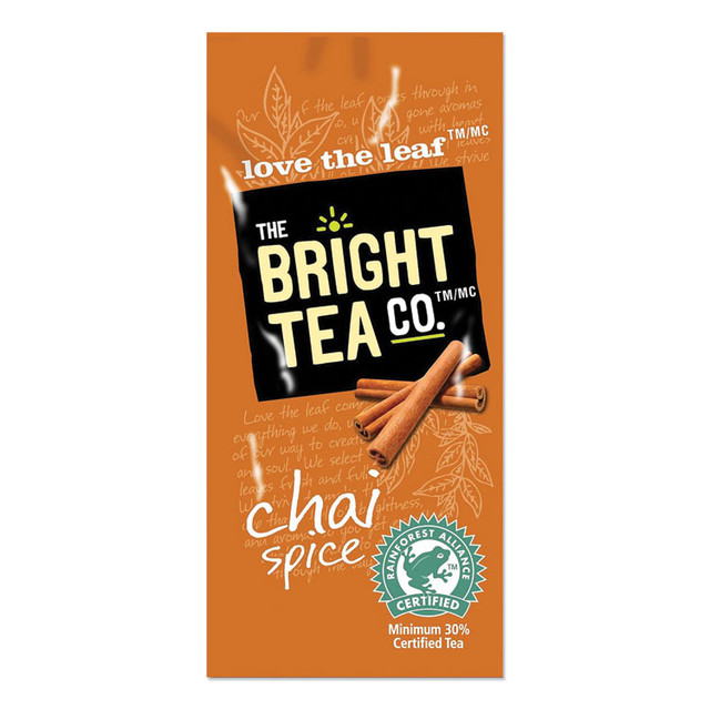 MARS, INC. The Bright Tea Co. MDRB501 Tea Freshpack Pods, Chai Spice, 0.09 oz, 100/Carton