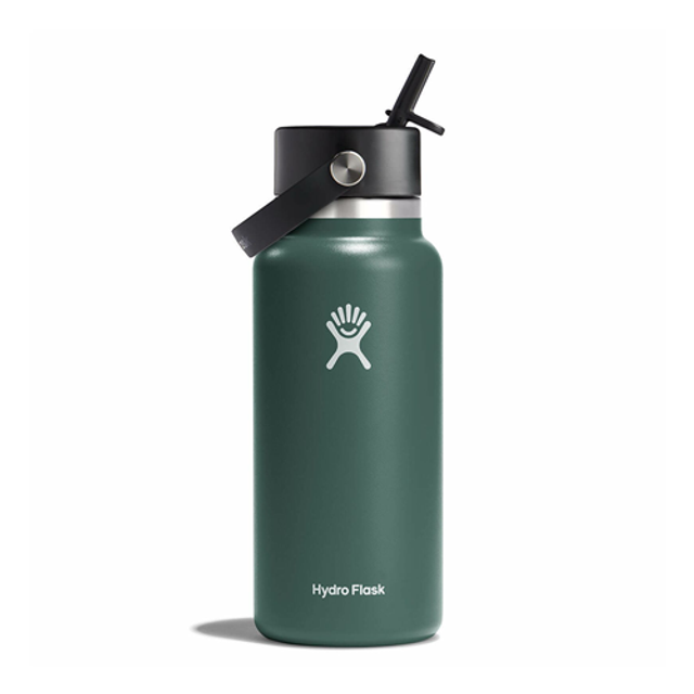 Hydro Flask W32BFS332 32 oz Wide Mouth with Flex Straw Cap