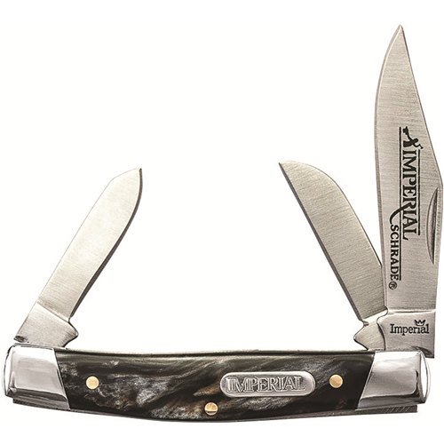 Schrade IMP16S Imperial Stainless Steel 3 Blade Pocket Knife