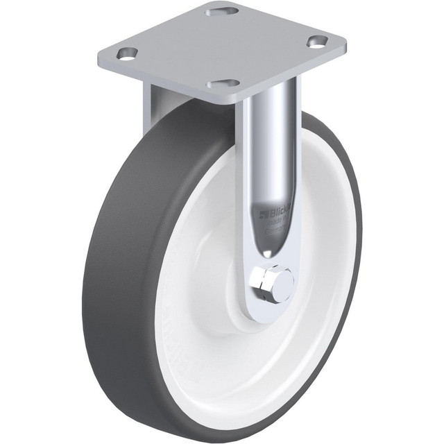 Blickle 910063 Top Plate Casters; Mount Type: Plate ; Number of Wheels: 1.000 ; Wheel Diameter (Inch): 8 ; Wheel Material: Polyurethane ; Wheel Width (Inch): 2 ; Wheel Color: Light Brown