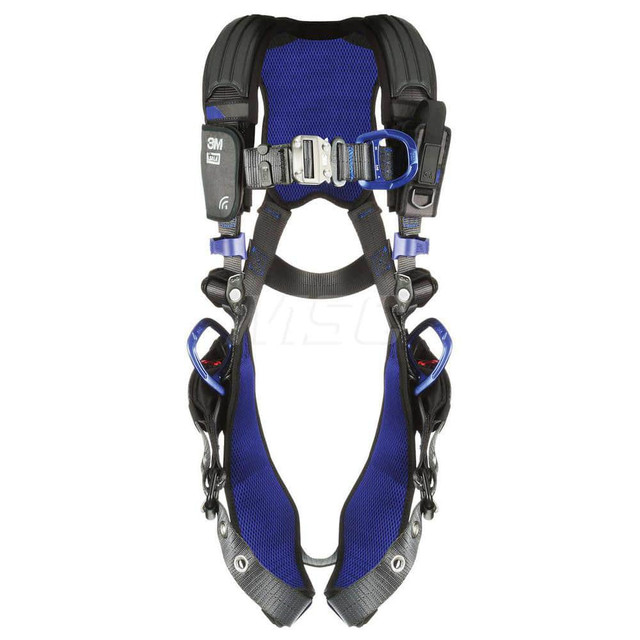 DBI-SALA 7012816355 Fall Protection Harnesses: 420 Lb, Vest Style, Size X-Large, For Climbing & Positioning, Back Front & Hips