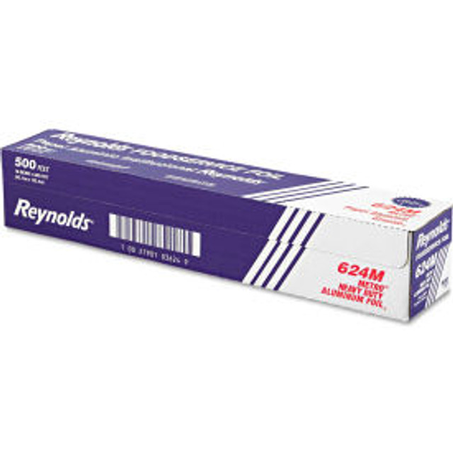 Reynolds Food Packaging Reynolds Wrap® Metro Aluminum Foil Roll Lighter Gauge Standard 18"" x 500 Ft. Silver p/n REY 624M