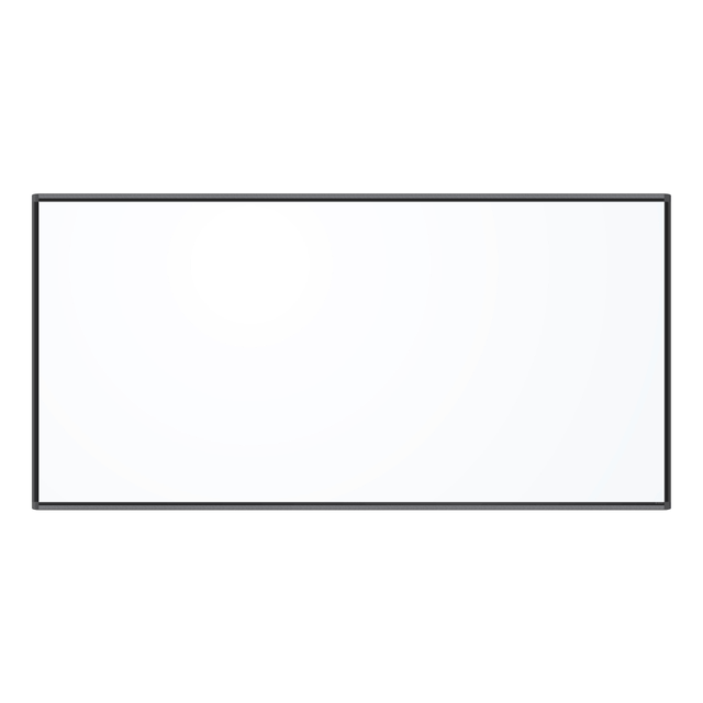 UBRANDS, LLC 3013U00-01 U Brands PINIT Magnetic Dry-Erase Board, 96in X 48in, Black Aluminum Frame, Actual Size 95in X 47in (3013U00-01)