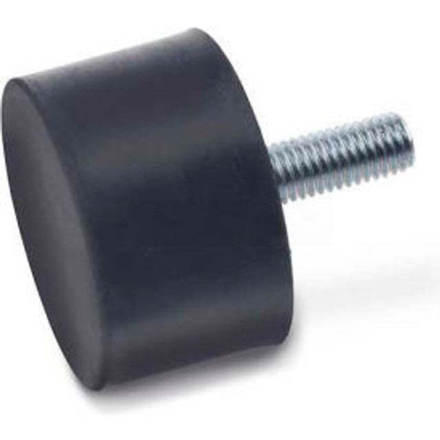 J.W. Winco Inc Vibration/Shock Absorption Mount Threaded Stud .79"" Dia 20mm H M6 x 1.0 Thread p/n 352-20-20-M6-S-55