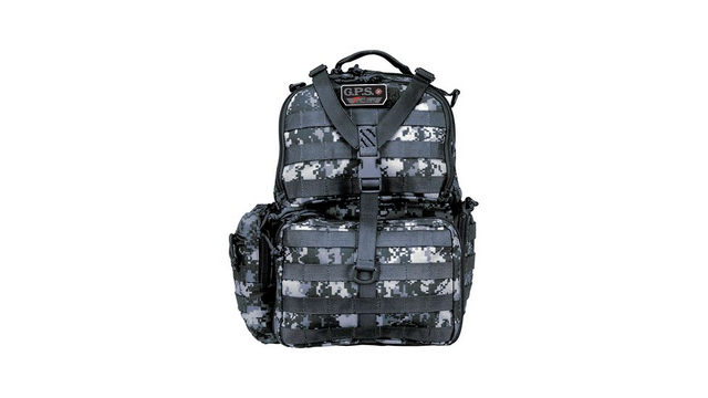 GPS GPS-T1612BPGDC Tactical Range Backpack - Holds 3 Handguns