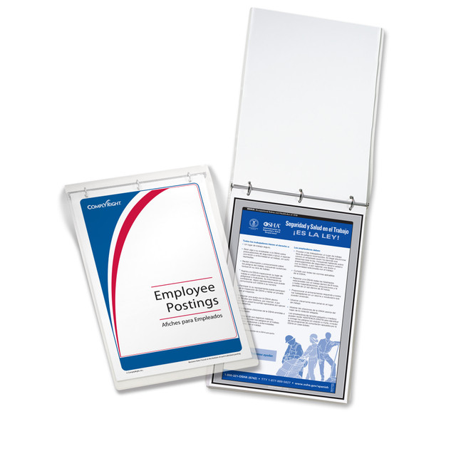 TAX FORMS PRINTING, INC. U1200CRWKSESP ComplyRight Remote Worker Federal And State Labor Law 1-Year Poster Service, Spanish, Kansas