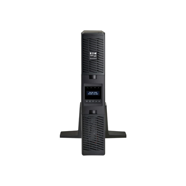 TRIPP LITE SU3000RTXLCD2UN Eaton Tripp Lite series SmartOnline 3000VA 2700W 120V Double-Conversion UPS - 7 Outlets, Extended Run, Network Card Included, LCD, USB, DB9, 2U Rack/Tower Battery Backup - 2U Rack-mountable - 4.10 Minute Stand-by - 120 V AC