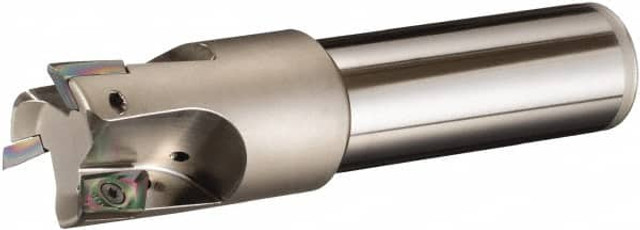 Sumitomo 2200ABT 40mm Cut Diam, 32mm Shank Diam, Cylindrical Shank, 160mm OAL, Indexable Square-Shoulder End Mill