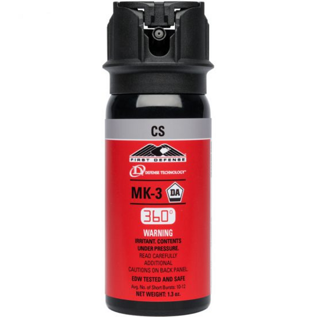 Defense Technology 1206756 First Defense 360 CS MK-3 Gel Aerosol Defense Technology 1206756 First Defense 360 CS MK-3 Gel Aerosol