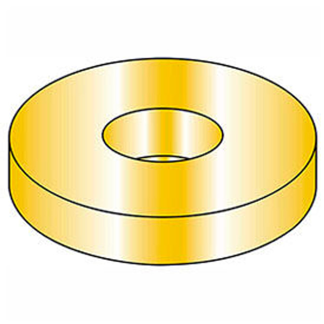 Titan Fasteners 3/4"" Flat Washer - SAE - 13/16"" I.D. - Steel - Yellow Zinc - Grade 8 - Pkg of 50 p/n HGD12