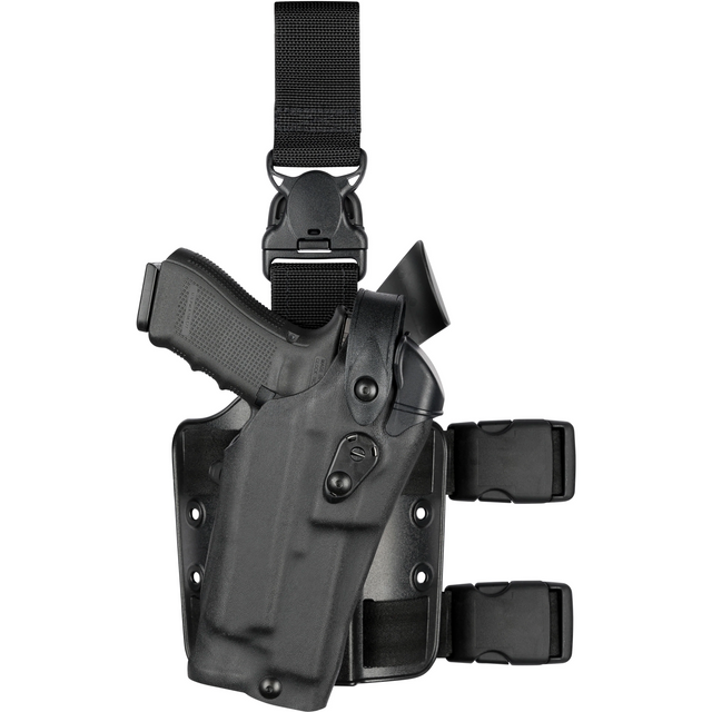 Safariland 1320747 Model 6305RDS ALS/SLS Tactical Holster w/ Quick-Release Leg Strap for Glock 17 MOS w/ SureFire XVL2