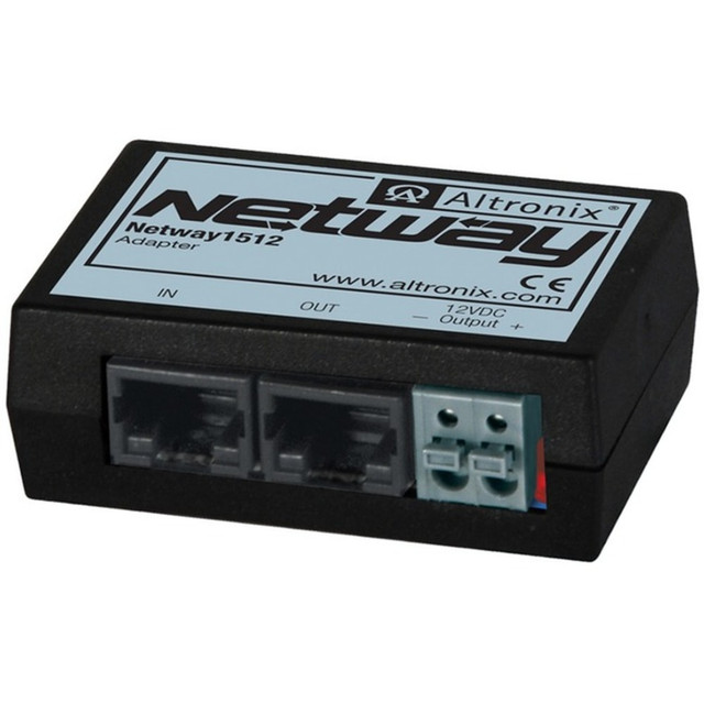 ALTRONIX CORPORATION NETWAY1512 Altronix POE SPLITTER 12V/15W - 1 Pack - 13 W ALTRONIX CORPORATION NETWAY1512 Altronix POE SPLITTER 12V/15W - 1 Pack - 13 W