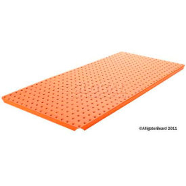 Syr-Tech Pegboard Panels - Powdercoat Orange 16 x 32 (2 pc) p/n ALGBRD16x32PTD-ORG
