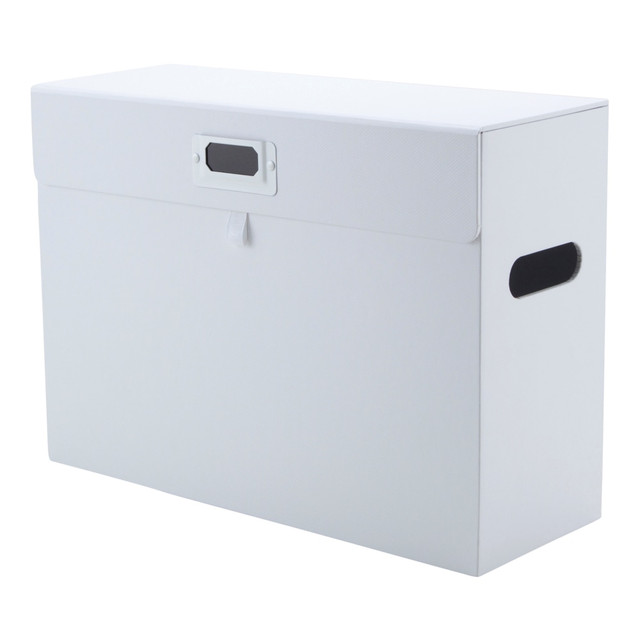 ADVANTUS CORP. 37874 Realspace File Storage Box, Letter Size, 14in x 10-1/4in x 5-1/2in, White