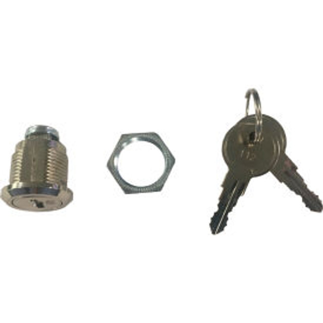 Global Industrial™ Replacement Key Lock set with Keys for Workbench Cabinets (#112) p/n RP9032