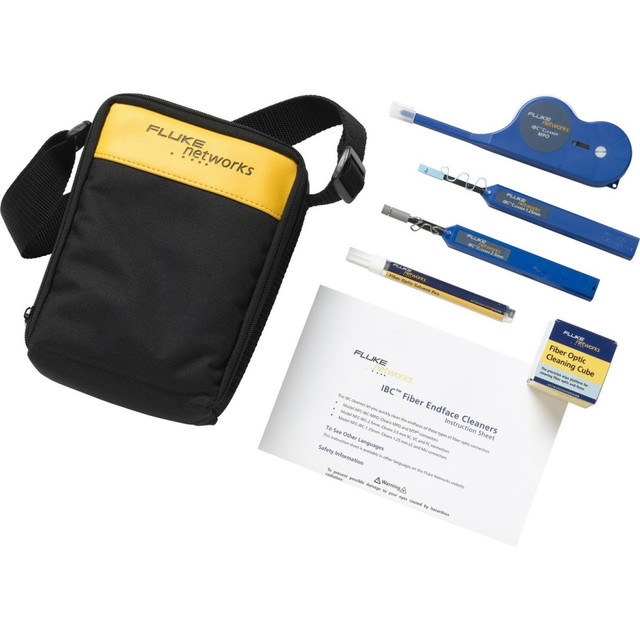 FLUKE NETWORKS NFC-KIT-CASE-E  NFC-KIT-CASE-E Fiber Optic Cleaning Kit - For Fiber Optic - Lint-free - 1