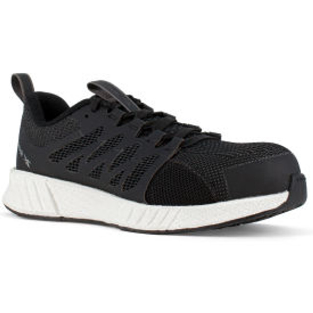 Warson Brands Inc. Reebok Athletic Work Shoe Ultraknit & Flexweave™ Black & White 8W p/n RB413-W-08.0