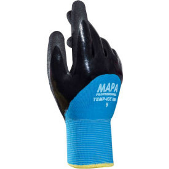 MAPA Gloves c/o RCP MAPA ® Temp-Ice 700 Nitrile 3/4 Coated Thermal Gloves 1 Pair Size 7 700417 p/n 700417ZQK