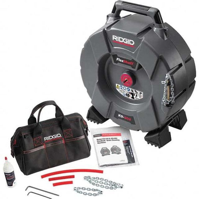 Ridgid 64273 Electric & Gas Drain Cleaning Machines; Cable Length: 70 ; Cable Type: Nylon Covered ; UNSPSC Code: 47121808