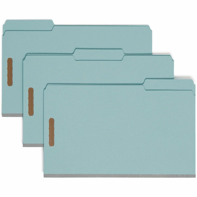 SMEAD MFG CO 20000 Smead Pressboard Fastener Folders, 1in Expansion, 8 1/2in x 14in, Legal, 100% Recycled, Blue, Box of 25 SMEAD MFG CO 20000 Smead Pressboard Fastener Folders, 1in Expansion, 8 1/2in x 14in, Legal, 100% Recycled, Blue, Box of 25