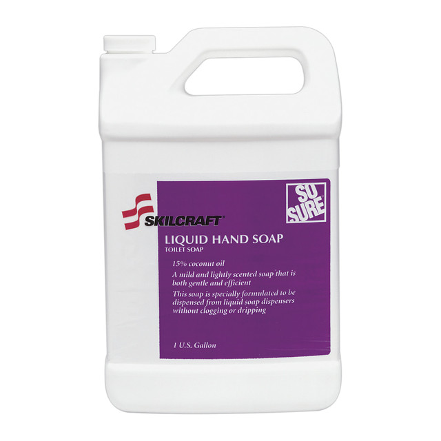 NATIONAL INDUSTRIES FOR THE BLIND 2280598 SKILCRAFT Liquid Hand Soap, Cashmere Scent, 128 Oz Bottle (AbilityOne 8520-00-228-0598) NATIONAL INDUSTRIES FOR THE BLIND 2280598 SKILCRAFT Liquid Hand Soap, Cashmere Scent, 128 Oz Bottle (AbilityOne 8520-00-228-0598)