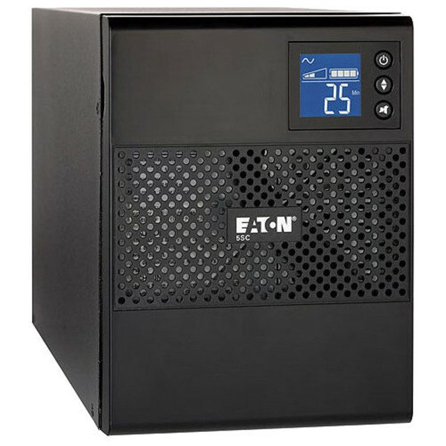 EATON ELECTRICAL INC 5SC750 Eaton 5SC UPS 750VA 525 Watt 120V Line-Interactive Battery Backup Tower USB - Tower - 5 Minute Stand-by - 110 V AC Input - 6 x NEMA 5-15R