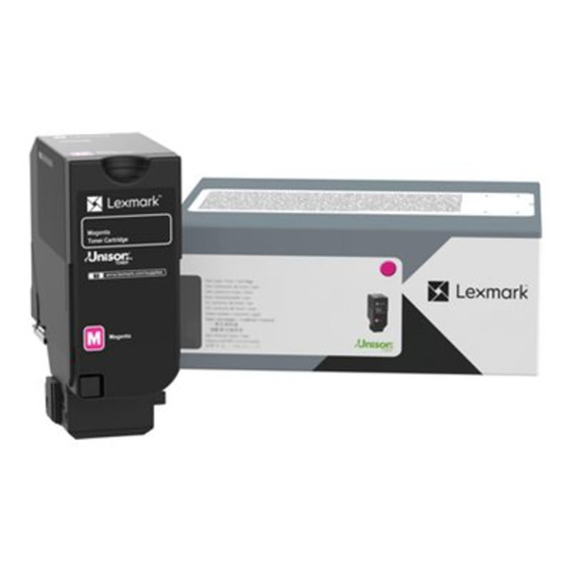 LEXMARK INTERNATIONAL, INC. Lexmark 71C0X30  Unison Original Laser Toner Cartridge - Magenta Pack - 12500 Pages