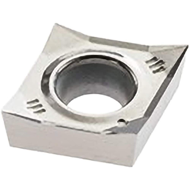 Accupro 75507988 Turning Inserts; Insert Style: CCGT ; Insert Size Code: 06 ; Insert Shape: Rhombic 800 ; Included Angle: 80.00 ; Inscribed Circle (Decimal Inch): 0.2500 ; Corner Radius (Decimal Inch): 0.0157