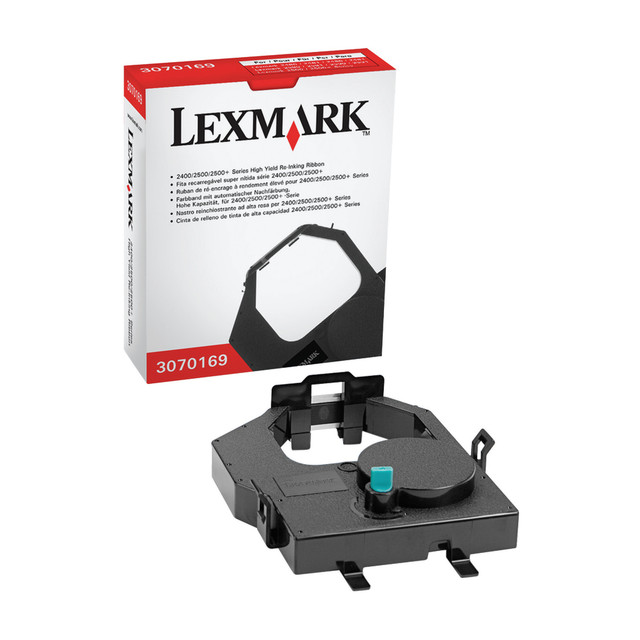 LEXMARK INTERNATIONAL, INC. Lexmark 3070169  3070169 High-Yield Black Re-Inking Ribbon