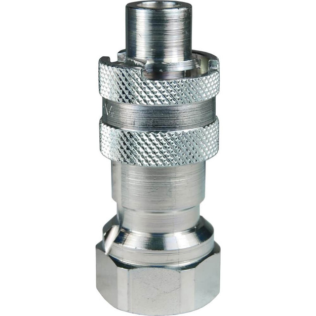 Dixon Valve & Coupling N4F6 Pneumatic Hose Fittings & Couplings; Fitting Type: Plug ; Type: Plug ; Interchange Type: Bowes ; Thread Type: NPTF ; Material: Steel ; Thread Standard: Female NPT