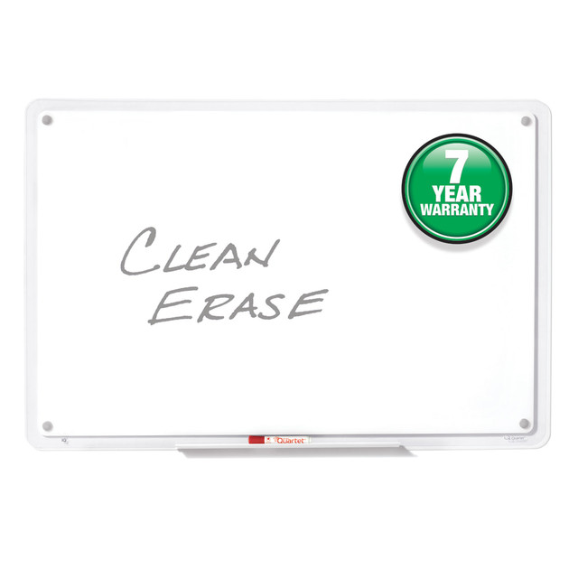 ACCO BRANDS USA, LLC TM1107 Quartet Total Erase iQ Unframed Dry-Erase Whiteboard, 7in x 11in, Clear