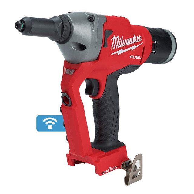Milwaukee Tool 2660-20 Cordless Riveters; Fastener Type: Cordless Electric Riveter; Stroke Length: 1.18 in; Pull Force: 4500 lb; Batteries Included: No; Overall Length: 10.7 in