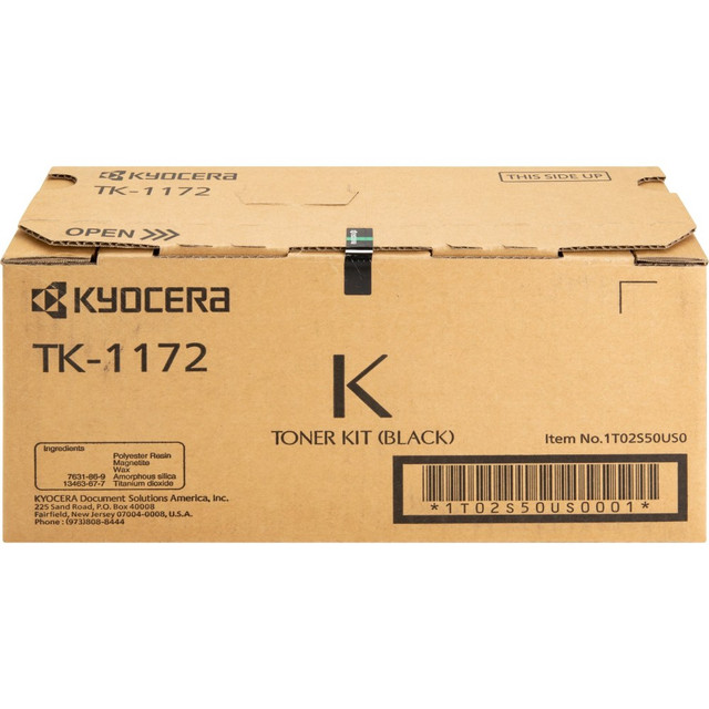 KYOCERA 1T02S50US0 TK-1172 Black Toner Cartridge KYOCERA 1T02S50US0 TK-1172 Black Toner Cartridge