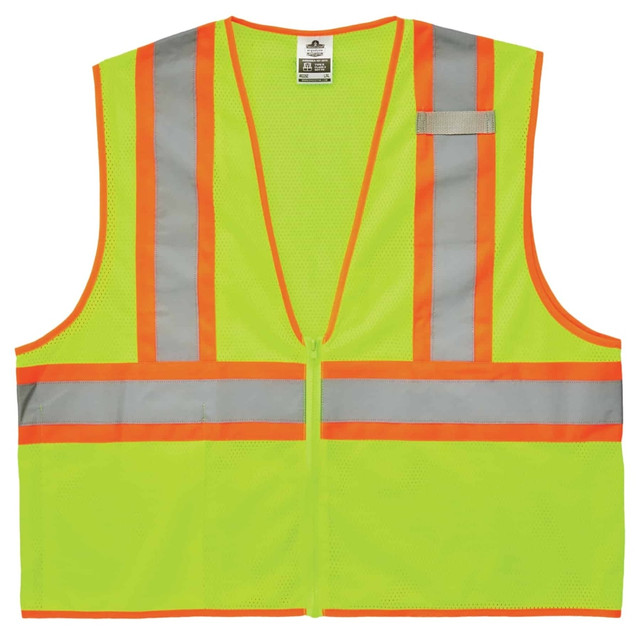 ERGODYNE CORPORATION Ergodyne 21291  GloWear Safety Vest, Economy 2-Tone, Type-R Class 2, X-Small, Lime, 8229Z