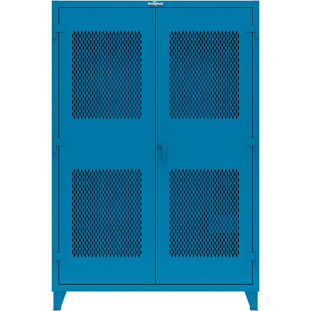 Strong Hold 57-VBS-240-21H Safety Cabinets; Door Type: Ventilated ; Storage Type: Vertical ; Cabinet Door Style: Ventilated ; Flammable Storage: No ; Cabinet Height Range: Full Height ; Cabinet Style: Standard