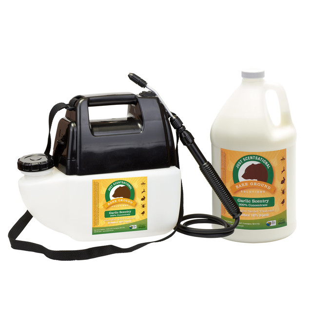 E. BROOKMYER, INC. GAR-1BPS Just Scentsational Garlic Scentry With Battery-Operated Sprayer, 1 Gallon