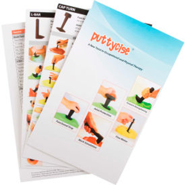 Fabrication Enterprises Inc Puttycise® TheraPutty® Manual Only p/n 10-2818