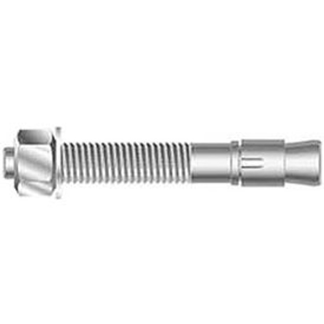 Nova Fasteners Co 1"" x 9"" Stud Wedge Anchor - Steel - Hot Dip Galvanized - Pkg of 5 p/n NFC763G