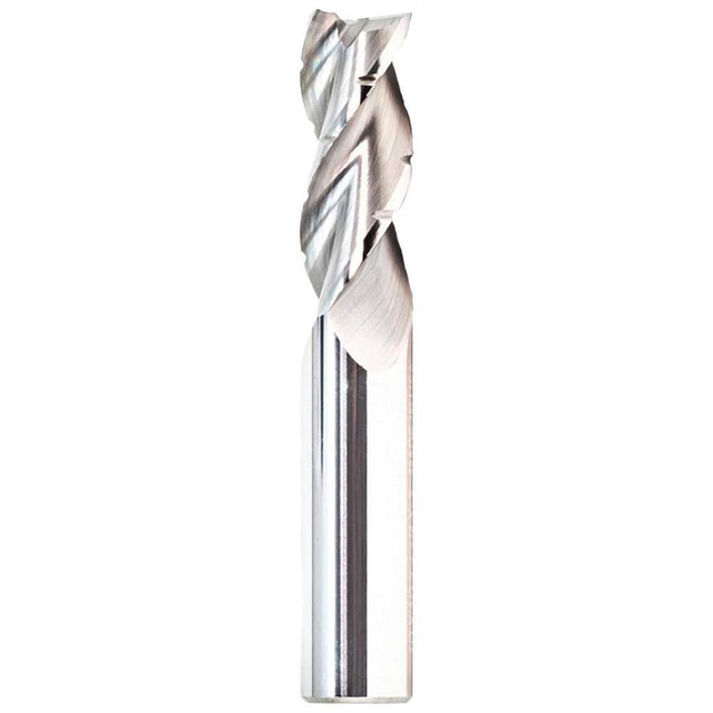 GWS 125961 Corner Radius End Mill: 5/8" Dia, 1-5/8" LOC, 0.03" Radius, 3 Flutes, Solid Carbide