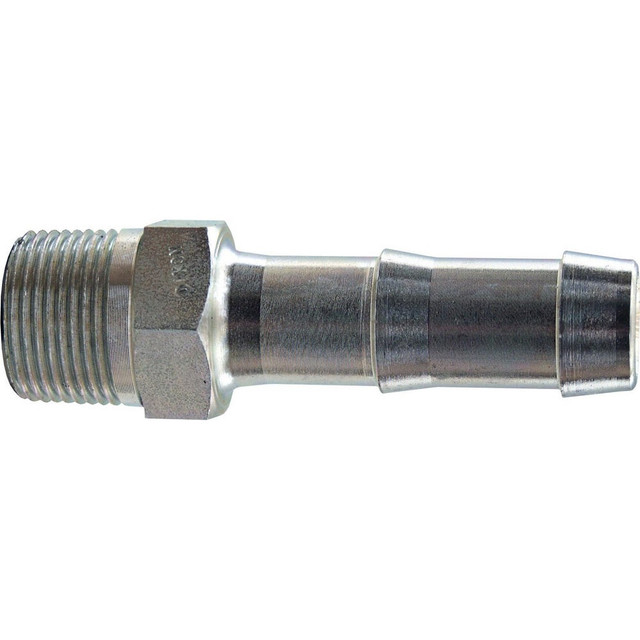 Dixon Valve & Coupling KHN322 Combination Nipples For Hoses; Type: King Nipple ; Material: Plated Steel ; Thread Standard: Male NPT ; Thread Size: 1/4in ; Overall Length: 3.31in ; Epa Watersense Certified: No