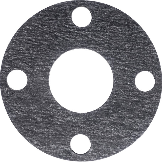 USA Industrials BULK-FG-4947 Flange Gasket: For 1-1/2" Pipe, 2" ID, 6-1/8" OD, 1/16" Thick, Aramid with Ethylene Propylene Diene Monomer Binder