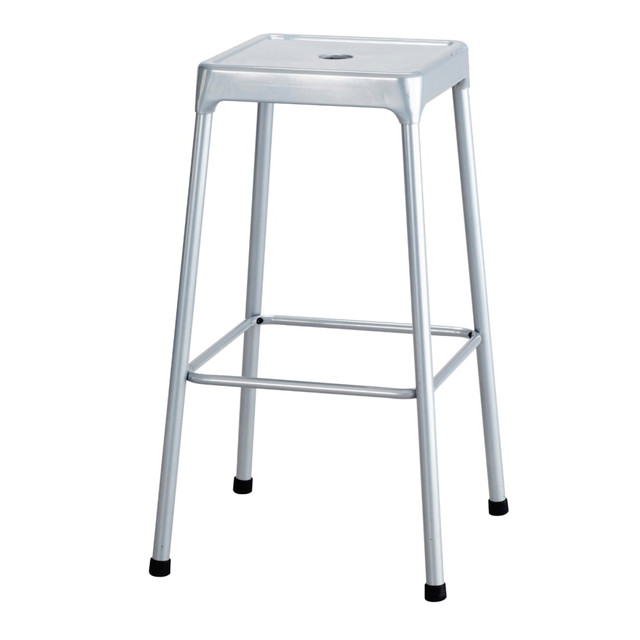 SAFCO PRODUCTS CO Safco 6606SL  Steel Bar Stool, Silver