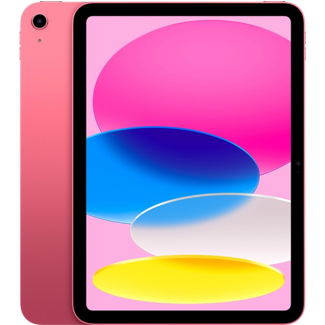 APPLE, INC. MPQ33LL/A Apple iPad Tablet, 10.9in Touch Screen, 4GB Memory, 64GB Storage, Pink