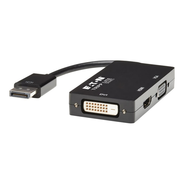 TRIPP LITE P136-06N-HDV4K6  DisplayPort 1.2 to VGA / DVI / HDMI Converter Adapter 4K @ 60Hz