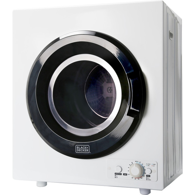 W APPLIANCE COMPANY LLC BCED26 Black+Decker Portable Dryer, 2.65 Cu. Ft., White W APPLIANCE COMPANY LLC BCED26 Black+Decker Portable Dryer, 2.65 Cu. Ft., White