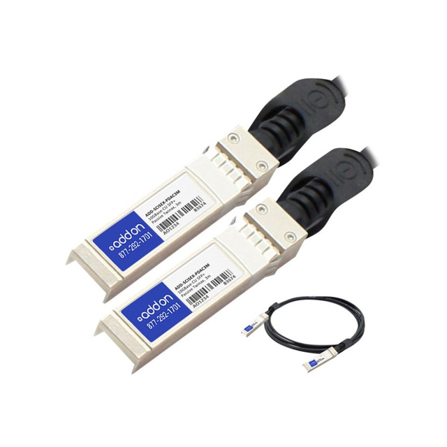 ADD-ON COMPUTER PERIPHERALS, INC. ADD-SCISEX-PDAC3M AddOn Cisco to Extreme Dual OEM Direct Attach - Direct attach cable - SFP+ to SFP+ - 10 ft - twinaxial - for Cisco 250 Series; Catalyst ESS9300; UCS C4200; Extreme Networks ExtremeCloud E3120 ADD-ON COMPUTER PERIPHERALS, INC. ADD-SCISEX-PDAC3M AddOn Cisco to Extreme Dual OEM Direct Attach - Direct attach cable - SFP+ to SFP+ - 10 ft - twinaxial - for Cisco 250 Series; Catalyst ESS9300; UCS C4200; Extreme Networks ExtremeCloud E3120